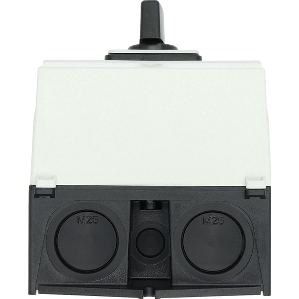 T3-3-8401/I2 Reversing switches, T3, 32 A, surface mounting, 3 contact unit(s), Contacts: 5, 60 °, maintained, With 0 (Off) position, 1-0-2, Design number 8401 image 59
