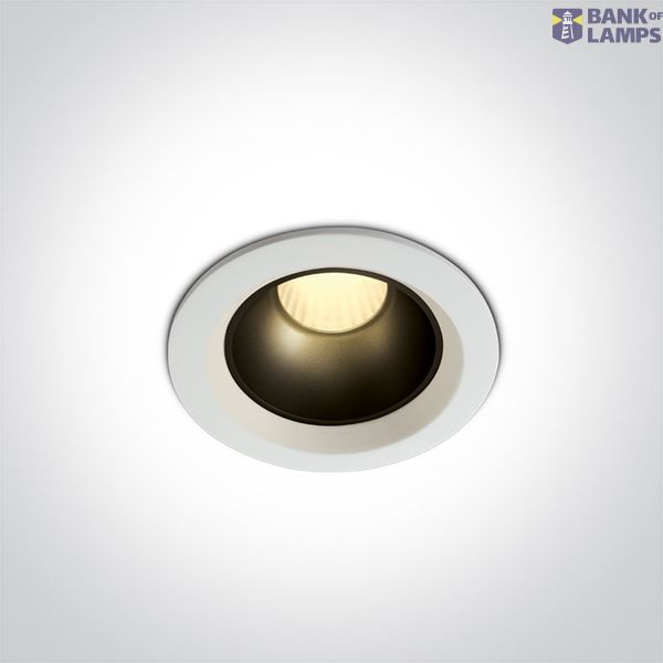 WHITE LED 7W WW IP20 45deg 230V DARK LIGHT image 1