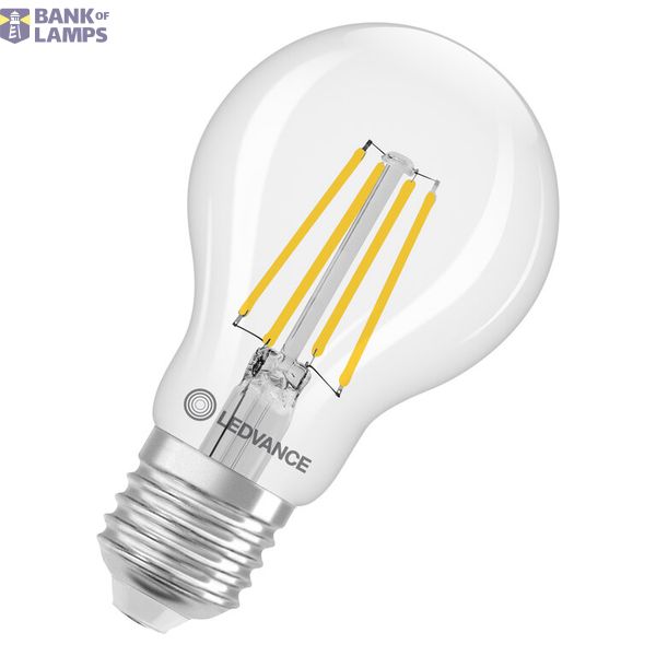 LEDCLA40DIM 3.4W 830 FILCLE27 P LEDV image 1