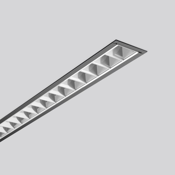 LESS IS MORE 50, 48 W, 5900 lm, 830, black, DALI Recessed ceiling and  image 1