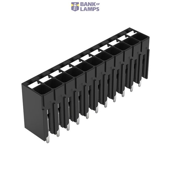 THR PCB terminal block push-button 1.5 mm² black image 1