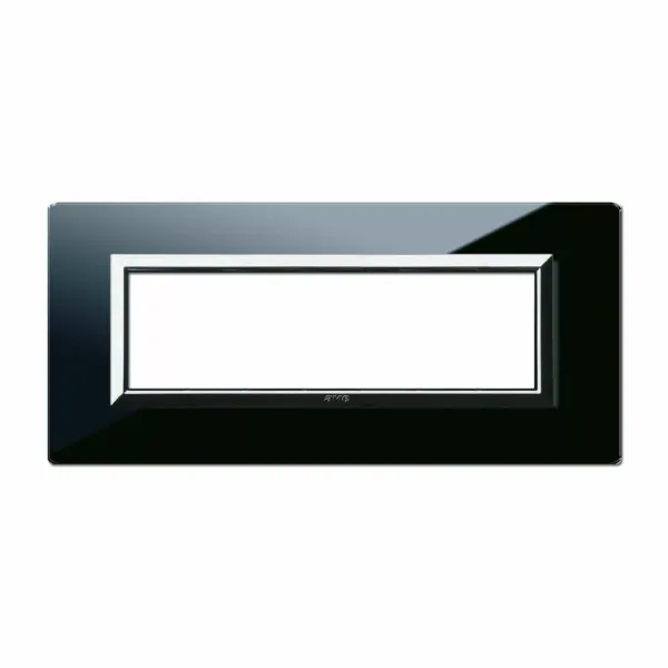 VERA44 GLASS FRONT PLATE A.BLACK 7M image 1