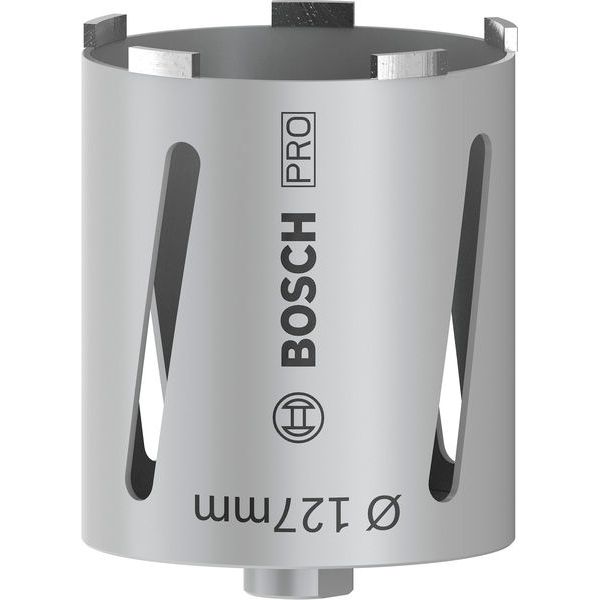 Diamond dry core cutter G 1/2" 127 mm, 150 mm, 6 segments, 7 mm image 1