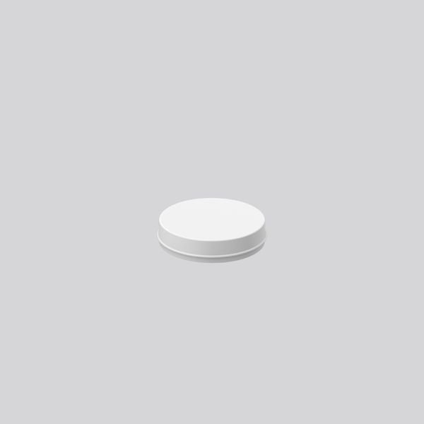 Replacement cover, plastic glass D 262 H 58 colour: white image 2