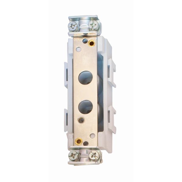 Neutral conductor 160A cleat, both sides (The price is shown without markup on metals. Request a quote for accurate information) image 1