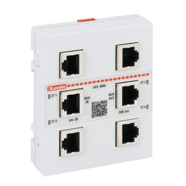 Current measuring module with 4 inputs for electronic RJ45 CTs image 1