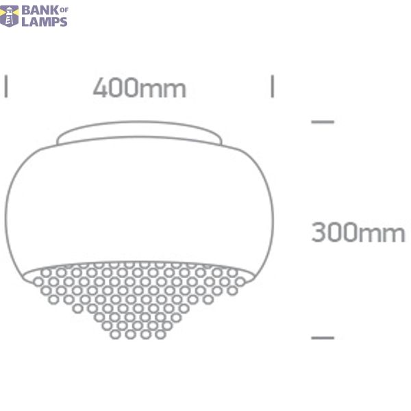 CEILING LIGHT COPPER 6x9W G9 100-240V image 2