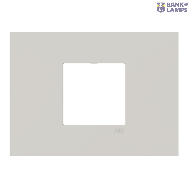 Frame - 1-gang / 2-modules - ABB logo - Dune image 1