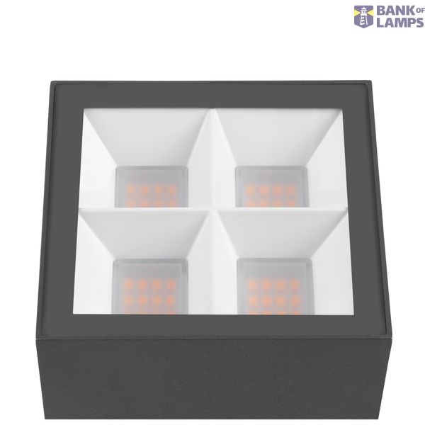 S-CUBE, ceiling-mounted light, 2700/3000K, 15W, PHASE, 80°, anthracite image 4