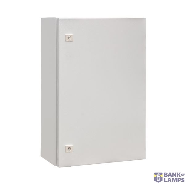Wall-mounted enclosure 1 door IP65 H=700 W=500 D=260 mm image 1