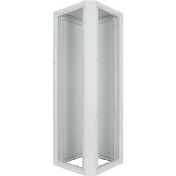 XLC1844 Corner frame, steel, grey, HxWxD=1800x450x450mm, grey image 4