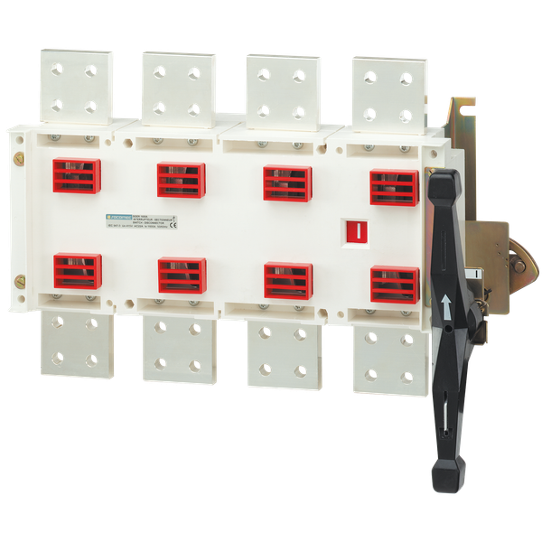 Load break switch with visible contacts  SIDER 4P 1250A side operation image 3