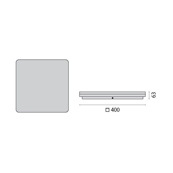 WL 390 SQUARE 29/38W S/A 830/40 image 7