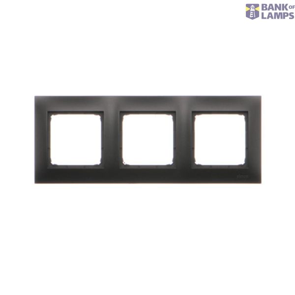 Triple frame, black matt image 1