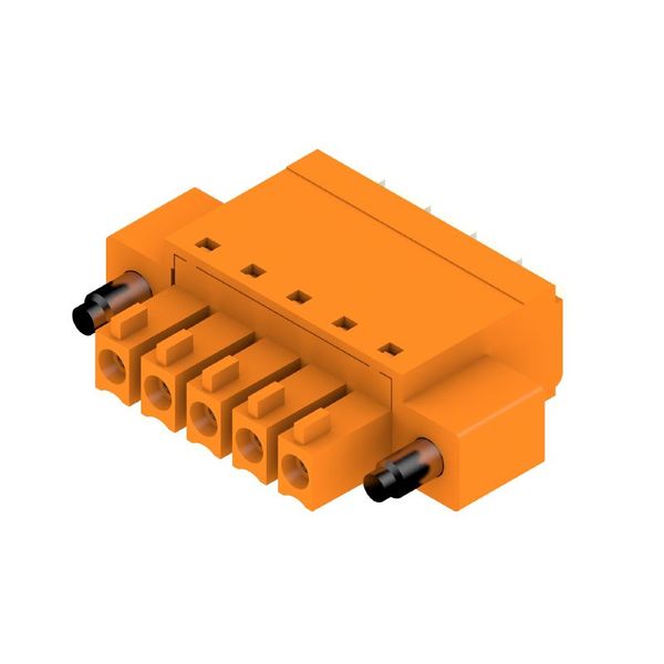PCB plug-in connector, female plug, 3.81 mm, Number of poles: 5, 180°, PUSH IN with actuator, Clamping range, max. : 1.5 mm², Box image 1