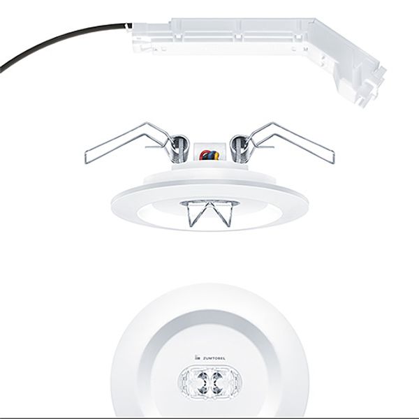 RESCLITE PRO MRCR ESC ELP WH - Safety luminaire image 1