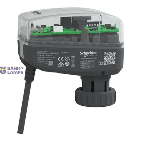 SpaceLogic MP130S PIBCV Modulating Actuator, Non-Spring Return, 24V AC image 2