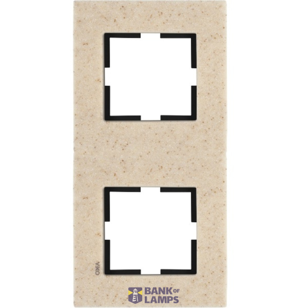 Novella Accessory Corian - Aurora Two Gang Frame image 1