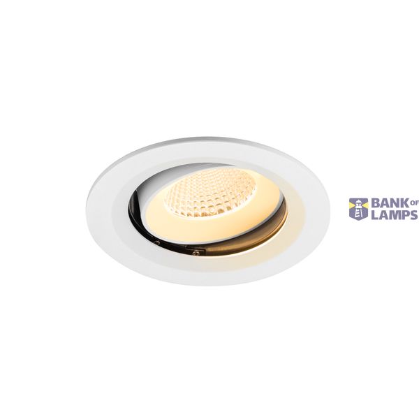 NUMINOS© MOVE M, recessed CL 3000K, 40ø, IP20, round, wh image 1