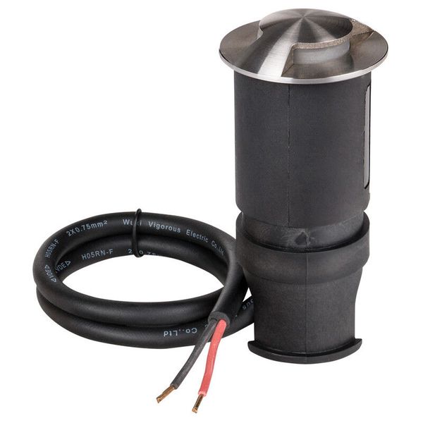 Ground LED lamp Ground 3W DC24V 4000K IP67 CRI 80 2x lateral 120° 48x102mm image 1