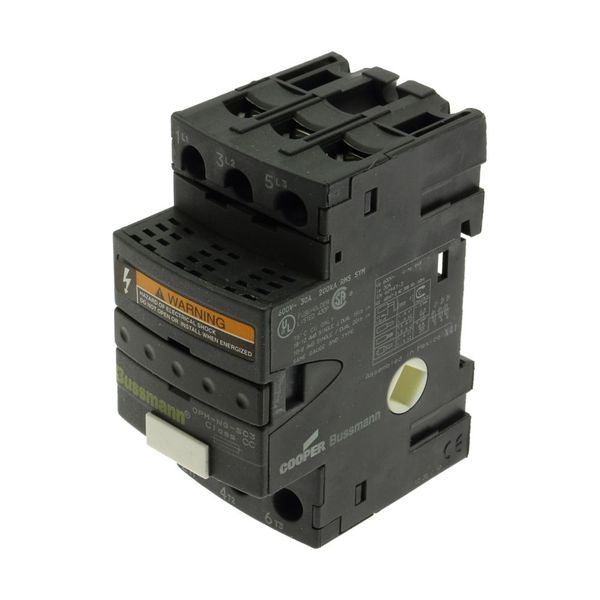 Eaton Bussmann series Optima fuse holders, 600V or less, 0-30A, Philslot Screws/Pressure Plate, Three-pole image 4