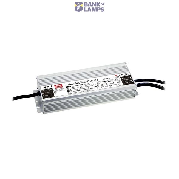 MeanWell HLG-320H Alu-SNT SNT IP65 321W 48V/6,7A CV+CC dimmbar image 1
