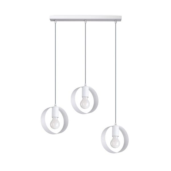 TITRAN 3 HANGING LAMP WHITE E27 3X60 IP20 image 1