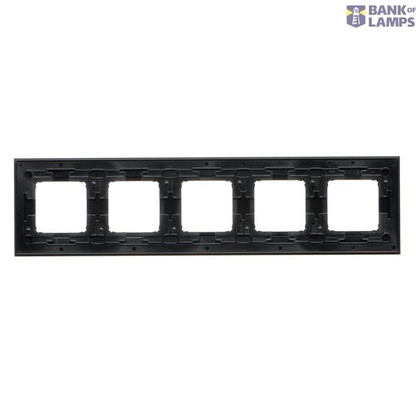 Single TV socket final, Gold matt, metalic image 1