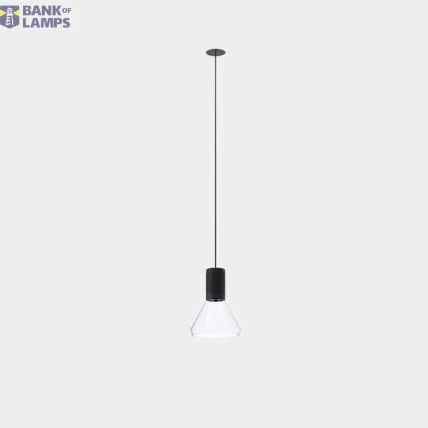 Pendant Iris Penjant Trimless 17.3W 3000K CRI 90 Black IP20 741lm image 1