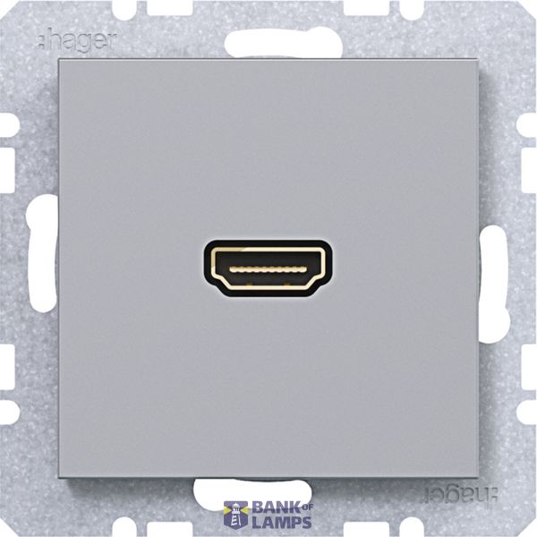 HDMI socket, A.x/C.x, titanium image 1