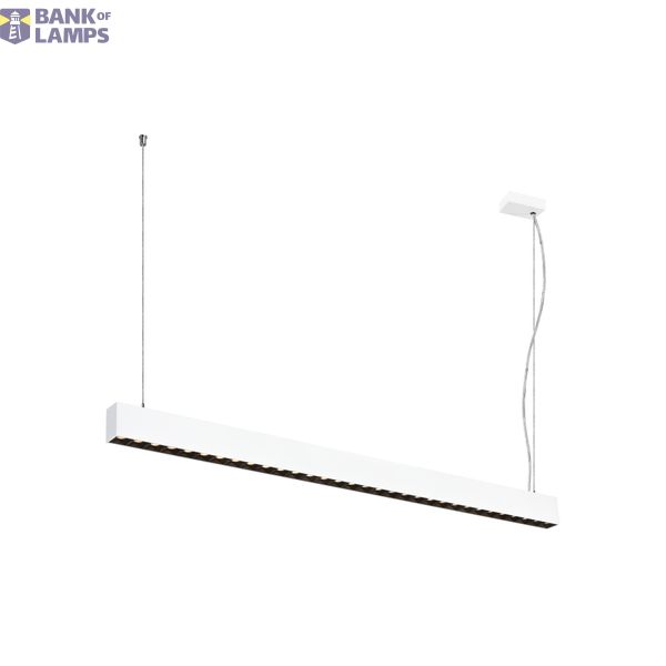 GLENOS© PRO, pendant light, DALI, UGR16, 3000K, 75ø, wh/bl image 1