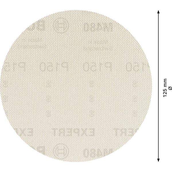 EXPERT M480 Sanding Net for Random Orbital Sanders 125 mm, G 150 50-pc image 2