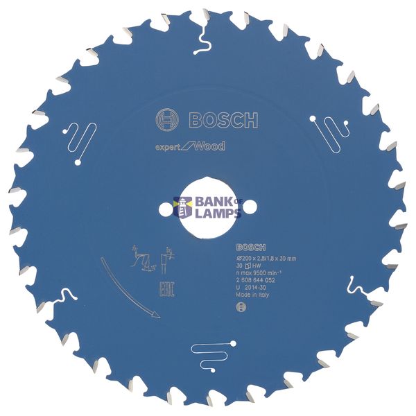 Circular saw blade Expert for Wood 200 x 30 x 2,8 mm, 30 image 1