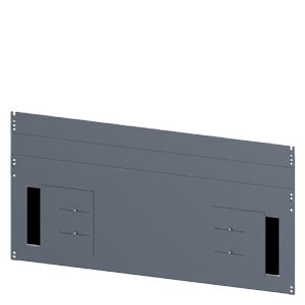 SIVACON, floor, with lateral cable entry, D: 600 mm, W: 1000 mm, zinc-plated image 2