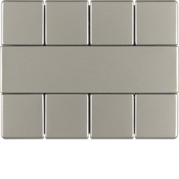 Push-button 4gang, Arsys, stainless steel, lacquered image 1