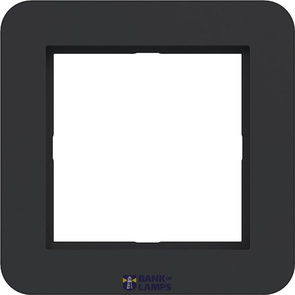 Cover frame single, C.1, matte night black image 1