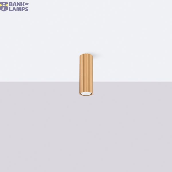 SPOT 20CM GOLD FROM THE CARBON SERIES FOR A MODERN LIVING ROOM image 8