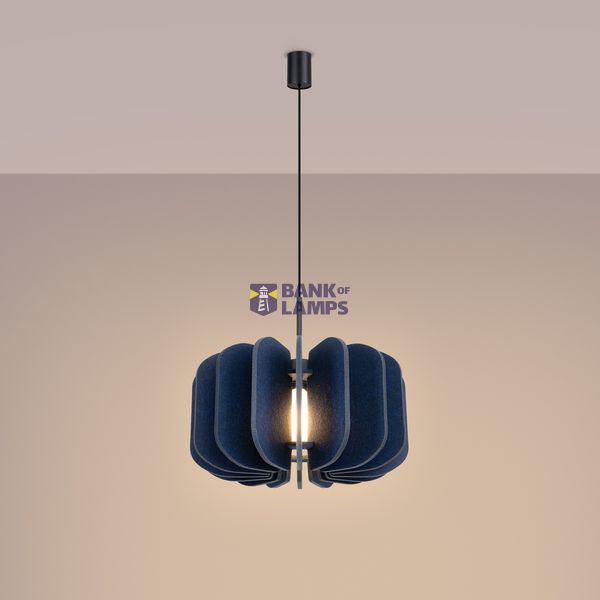 Pendant lamp MULA 45 navy image 3
