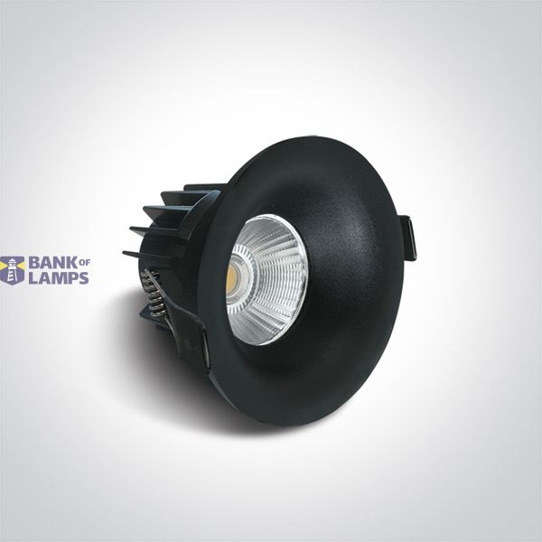 BLACK COB 12W WW 700mA DARK LIGHT IP65 image 2