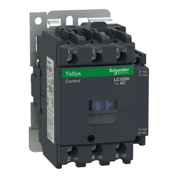 3P OLD CONTACTOR 25KW 1NO 1NC 24VAC COIL image 1