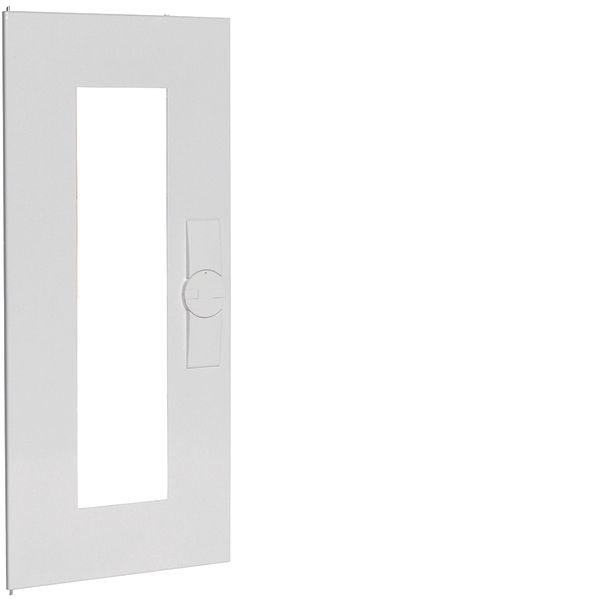 Door, univers, right, transparent, RAL 9010, for enclosure IP44 650x30 image 1