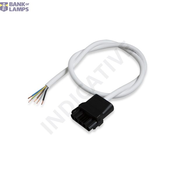 Cable set 5p plug 5x1,5mm� HF blk 6m image 2