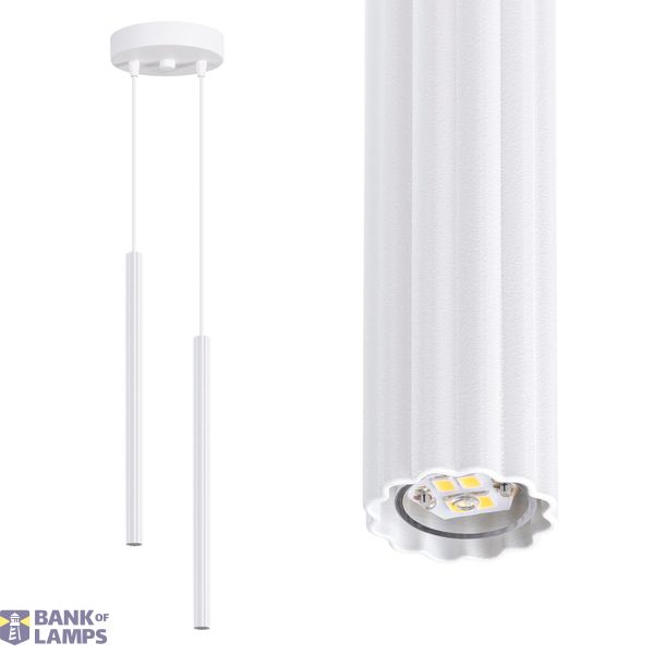 Pendant lamp ARCHE 2P white image 2