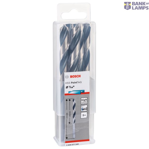 HSS Twist Drill Bit PointTeQ 7/16", 5 pcs. image 2