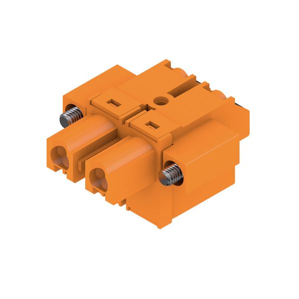 PCB plug-in connector, female plug, 7.62 mm, Number of poles: 2, 180°, PUSH IN with actuator, Clamping range, max. : 2.5 mm², Box image 2