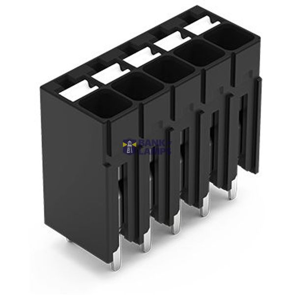 THR PCB terminal block push-button 1.5 mm² black image 1