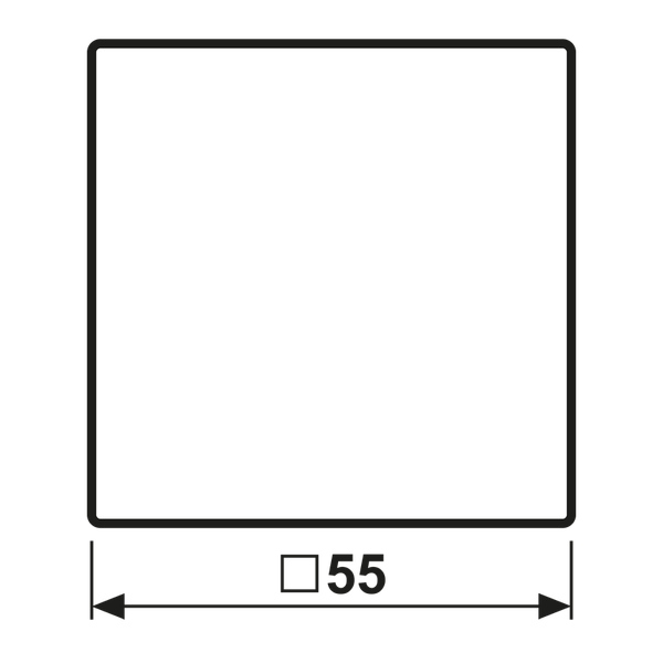 Rocker for push-button 1-gang, arrows A101PBFWWM image 4