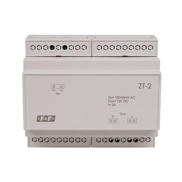 transformer power supply with switching regulator ZT-2 12V DC 2A image 2