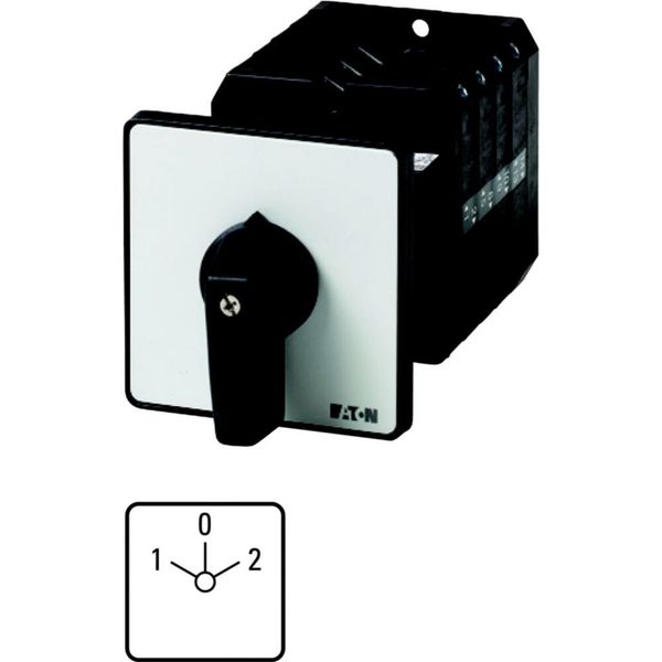 T5B-3-8401/Z Reversing switches, T5B, 63 A, rear mounting, 3 contact unit(s), Contacts: 5, 60 °, maintained, With 0 (Off) position, 1-0-2, Design number 8401 image 3