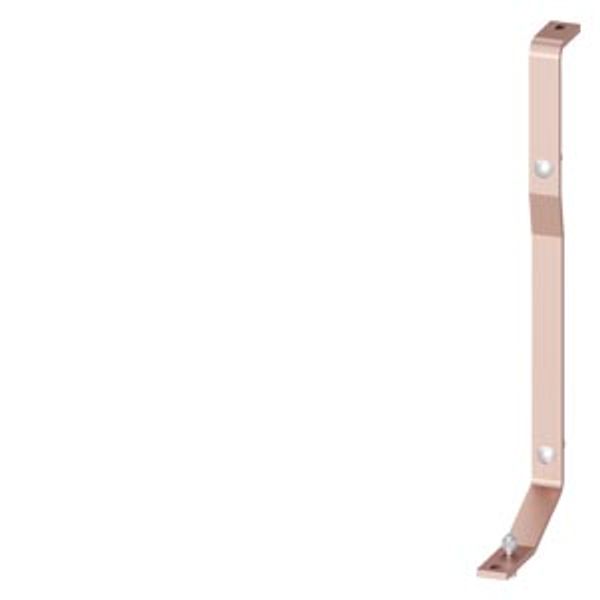 copper connection ACB to MBB N 3WA size 1 (1250 A), fixed-mounted version, connection: top, position N: top N version: reduced, cable connection image 1